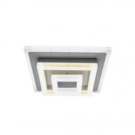 Lustra Led Medeea, Diametru 26Cm, Patrata, Lumina Rece/Calda/Neutra - vivimall.ro