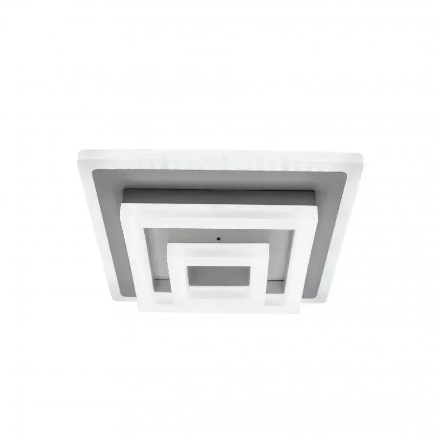 Lustra Led Medeea, Diametru 26Cm, Patrata, Lumina Rece/Calda/Neutra - vivimall.ro