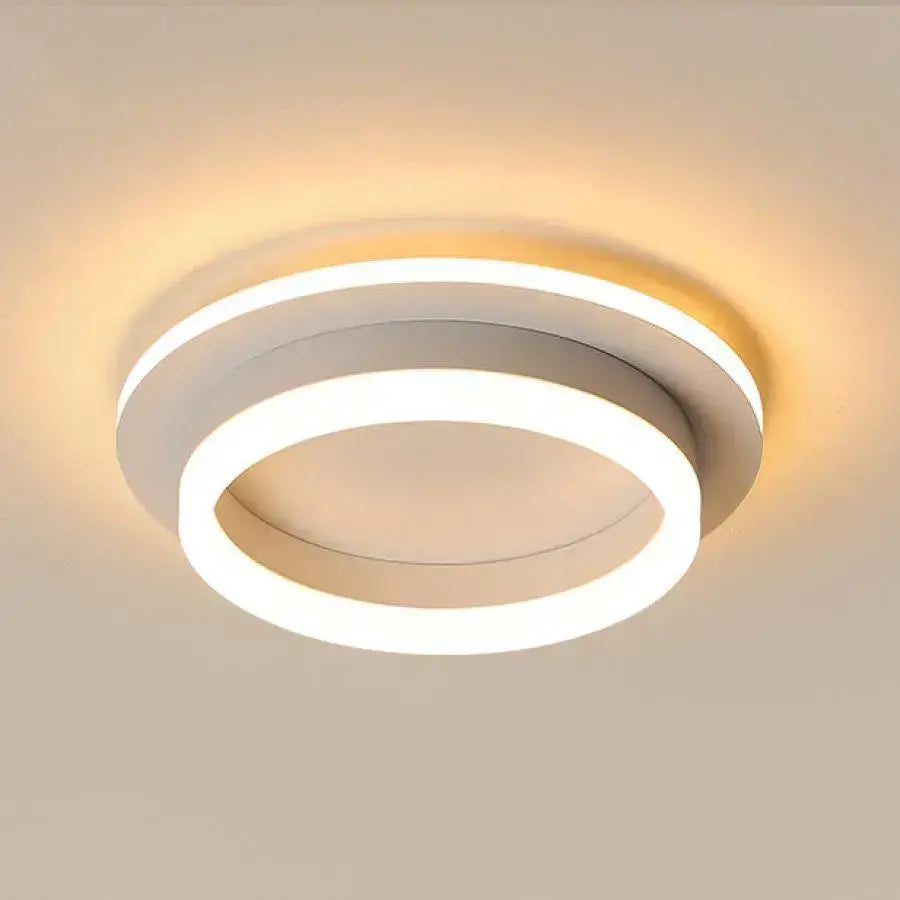 Lustra Led Moderna, Diametru 20Cm, Rotunda, Lumina Rece/Calda/Neutra - vivimall.ro