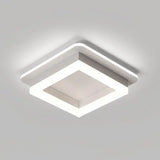 Lustra Led Moderna, Diametru 22Cm, Patrata, Lumina Rece/Calda/Neutra - vivimall.ro