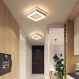 Lustra Led Moderna, Diametru 22Cm, Patrata, Lumina Rece/Calda/Neutra - vivimall.ro