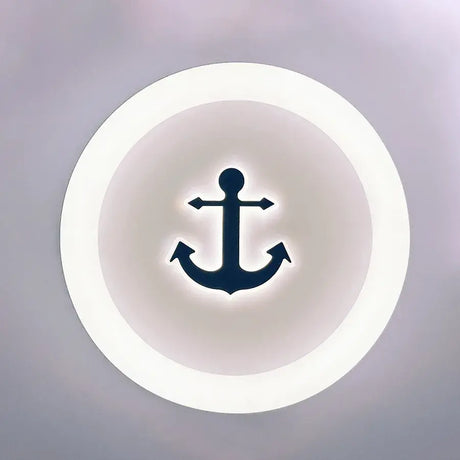 Lustra Led Navy, Diametru 49Cm, Lumina Rece/Calda/Neutra - vivimall.ro
