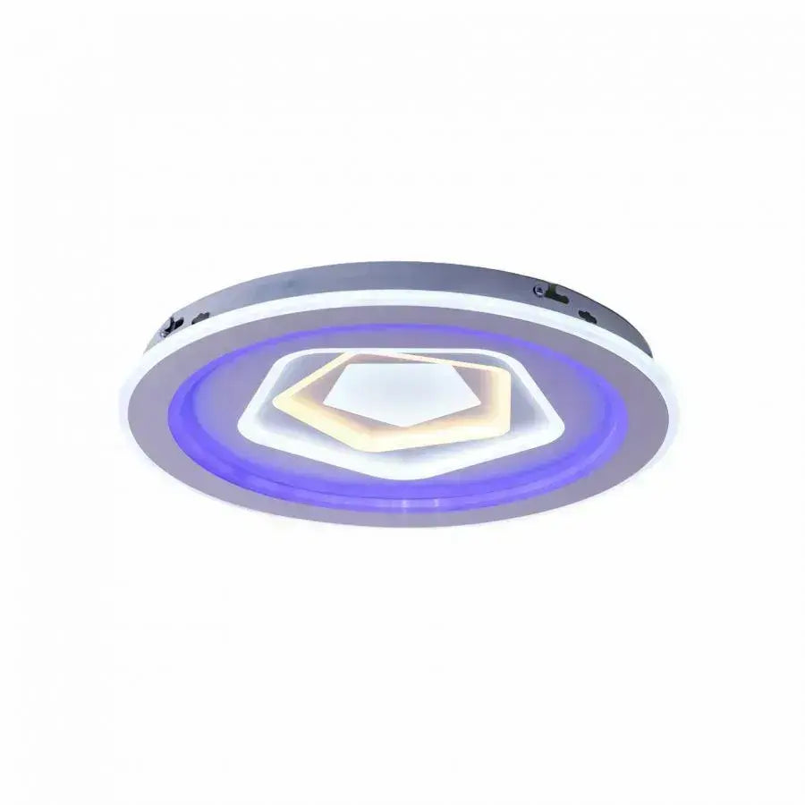 Lustra Led Cu Telecomanda Meira Rgb, Lumina Rece/Calda/Neutra, Dimabila - vivimall.ro