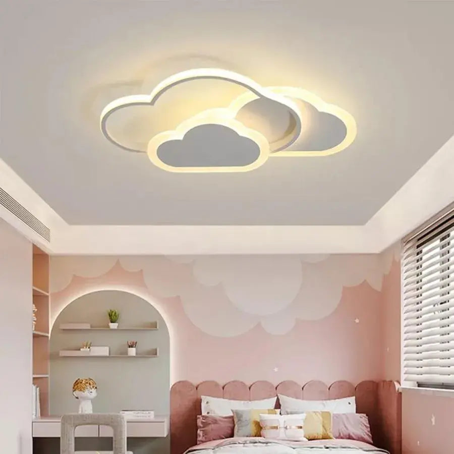 Lustra Led Cu Telecomanda Rioko, 3 Nori, Lumina Rece/Calda/Neutra, Dimabila - vivimall.ro