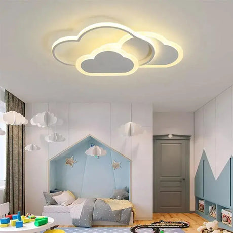 Lustra Led Cu Telecomanda Rioko, 3 Nori, Lumina Rece/Calda/Neutra, Dimabila - vivimall.ro