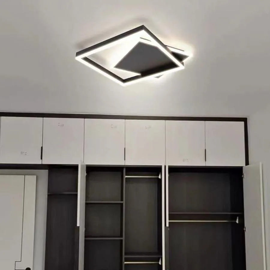 Lustra Led Cu Telecomanda Scioso, Lumina Rece/Calda/Neutra, Dimabila - vivimall.ro