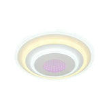 Lustra Led Nivara 3D, Diametru 30Cm, Lumina Rece/Calda/Neutra - vivimall.ro
