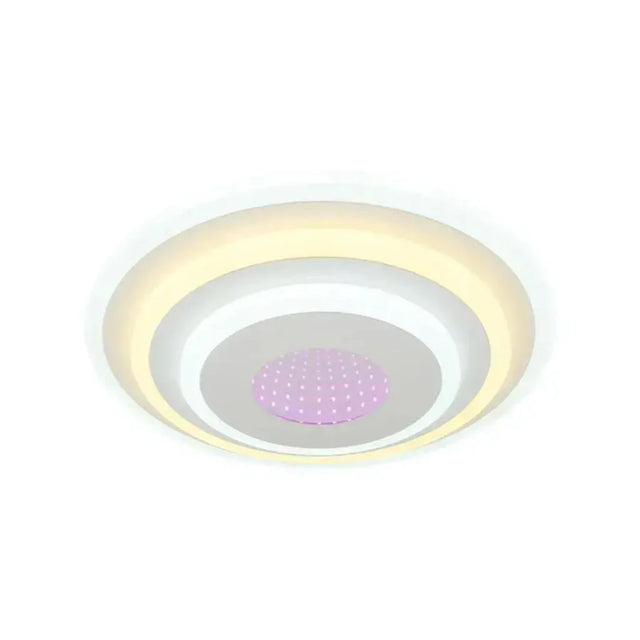 Lustra Led Nivara 3D, Diametru 30Cm, Lumina Rece/Calda/Neutra - vivimall.ro