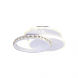 Lustra Led Cu Cristal Sofia, Lumina Rece/Calda/Neutra - vivimall.ro