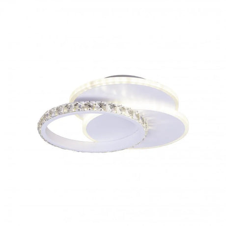 Lustra Led Cu Cristal Sofia, Lumina Rece/Calda/Neutra - vivimall.ro