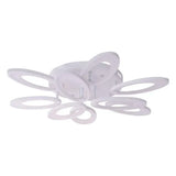 Lustra Led Cu Telecomanda Sunflower, 9 Elemente, Lumina Rece/Calda/Neutra, Dimabila - vivimall.ro