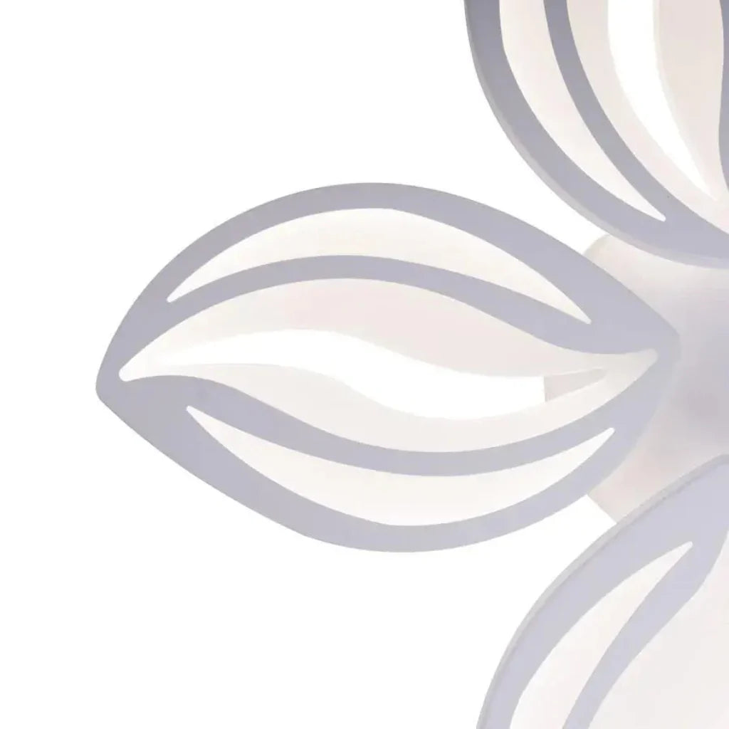 Lustra Led Cu Telecomanda Orchid, 5 Petale, Lumina Rece/Calda/Neutra, Dimabila - vivimall.ro