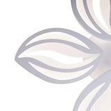 Lustra Led Cu Telecomanda Orchid, 5 Petale, Lumina Rece/Calda/Neutra, Dimabila - vivimall.ro