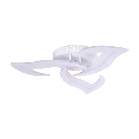 Lustra Led Cu Telecomanda Lotus, 3 Petale, Lumina Rece/Calda/Neutra, Dimabila - vivimall.ro