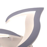 Lustra Led Cu Telecomanda Lotus, 3 Petale, Lumina Rece/Calda/Neutra, Dimabila - vivimall.ro