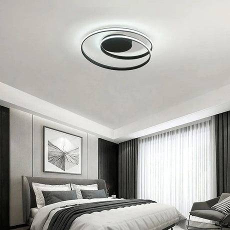 Lustra Led Cu Telecomanda Vector Arcadia, Lumina Rece/Calda/Neutra, Dimabila - vivimall.ro