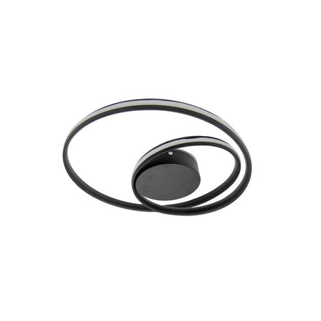 Lustra Led Cu Telecomanda Vector Arcadia, Lumina Rece/Calda/Neutra, Dimabila - vivimall.ro