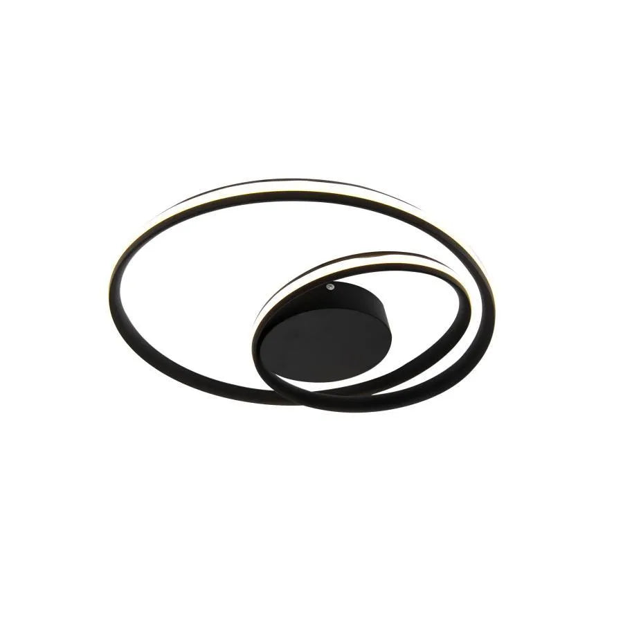 Lustra Led Cu Telecomanda Vector Arcadia, Lumina Rece/Calda/Neutra, Dimabila - vivimall.ro