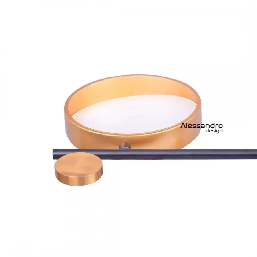 Lustra Led Cu Telecomanda Grupces, 4 Elemente, Lumina Rece/Calda/Neutra, Dimabila - vivimall.ro