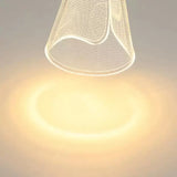 Lustra Led Suspendata Cu Telecomanda Jerome, 10 Elemente, Lumina Rece/Calda/Neutra, Dimabila - vivimall.ro