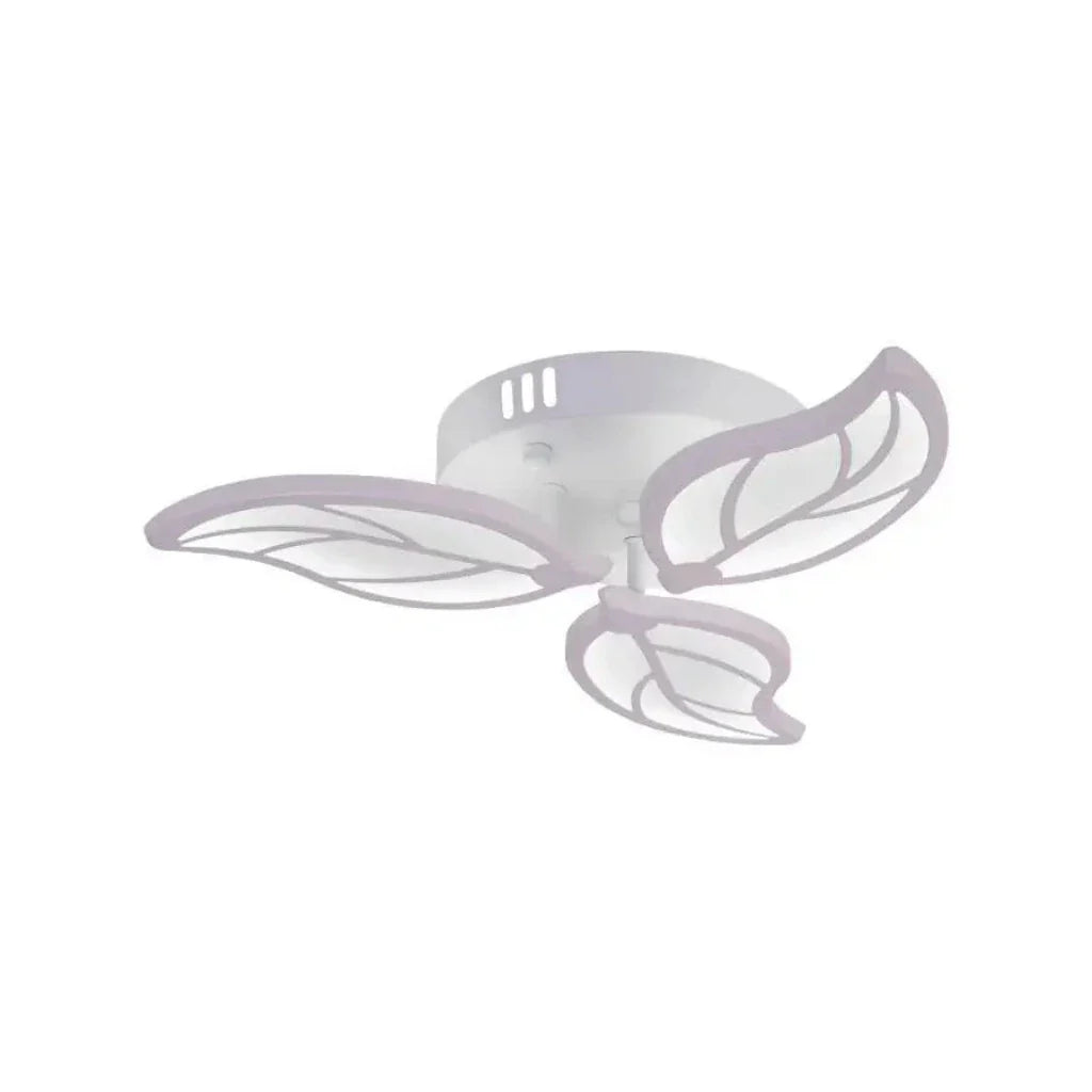 Lustra Led Cu Telecomanda Laurice, 3 Petale, Lumina Rece/Calda/Neutra, Dimabila - vivimall.ro