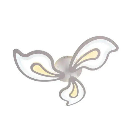 Lustra Led Cu Telecomanda Gloriosa, 3 Petale, Lumina Rece/Calda/Neutra, Dimabila - vivimall.ro