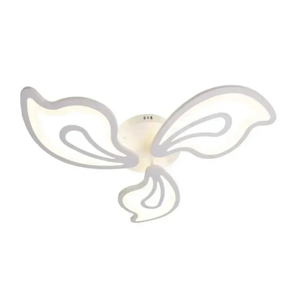 Lustra Led Cu Telecomanda Gloriosa, 3 Petale, Lumina Rece/Calda/Neutra, Dimabila - vivimall.ro