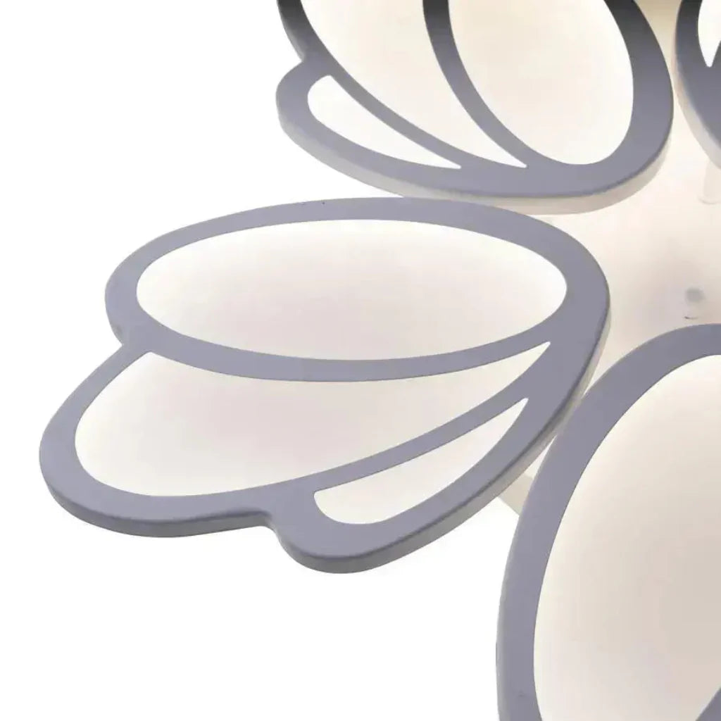 Lustra Led Cu Telecomanda Tulip, 5 Petale, Lumina Rece/Calda/Neutra, Dimabila - vivimall.ro
