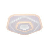 Lustra Led Cu Telecomanda Pentagon, Lumina Rece/Calda/Neutra - vivimall.ro