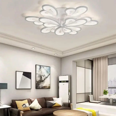 Lustră LED Dimabilă 9 Petale | Blossom - vivimall.ro