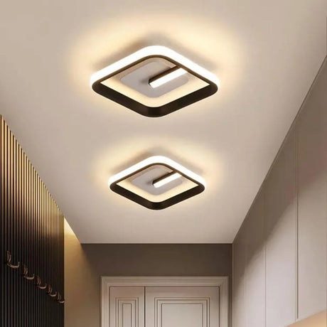Lustra Led Victoria, Patrata, Lumina Rece/Calda/Neutra - vivimall.ro