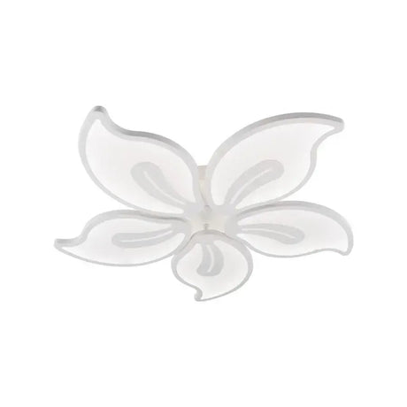 Lustra Led Cu Telecomanda Jasmine, 5 Petale, Lumina Rece/Calda/Neutra, Dimabila - vivimall.ro