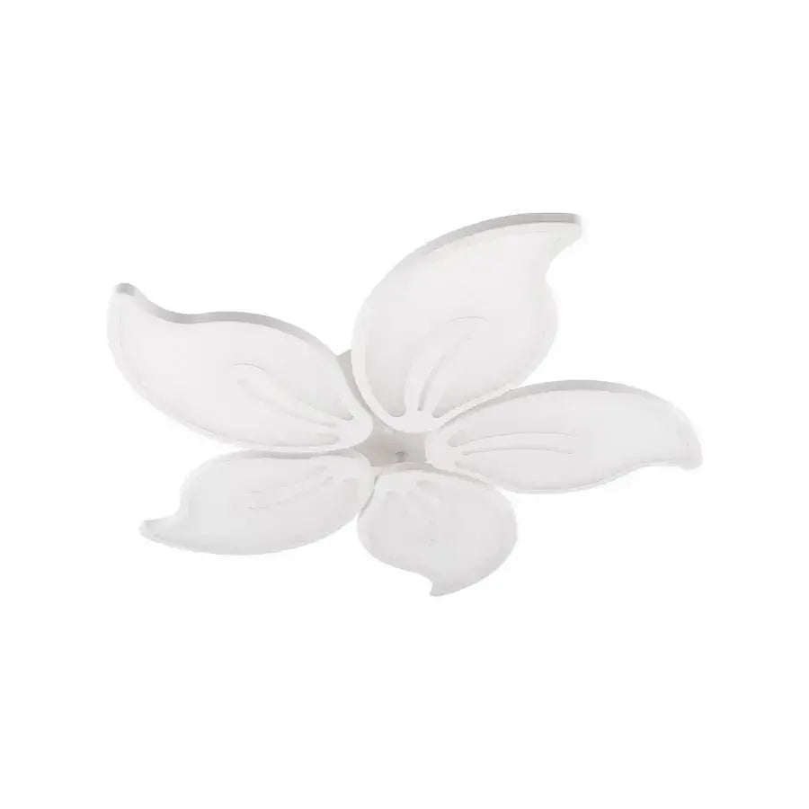 Lustra Led Cu Telecomanda Jasmine, 5 Petale, Lumina Rece/Calda/Neutra, Dimabila - vivimall.ro