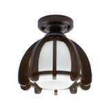 Lustra Mina, 1*E27, Cu Alb - vivimall.ro
