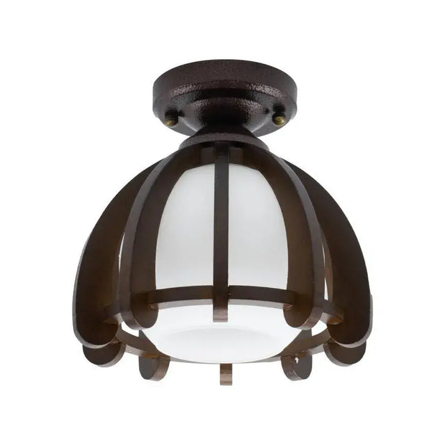 Lustra Mina, 1*E27, Cu Alb - vivimall.ro