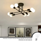 Lustra Modernist Octa 8, 8X E27 - vivimall.ro