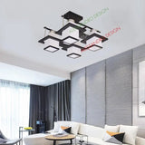 Lustra Clasica Aramis Cu Lemn, Abajur Patrat, 4 X Dulie E27 - vivimall.ro