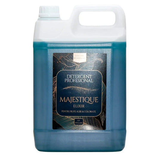 Detergent pentru Rufe, MAJESTIQUE, Profesional Elixir, 5 L - vivimall.ro