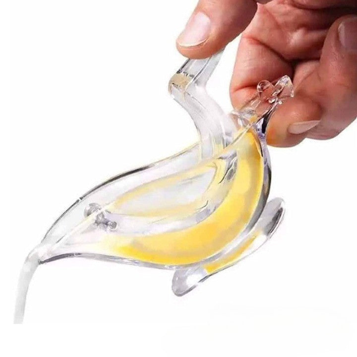 Storcator De Citrice Manual, Rezistente, Usor De Folosit Si Depozitat, Durabil, Calitativ, 12X5Cm, Model Pasare, Transparent - vivimall.ro