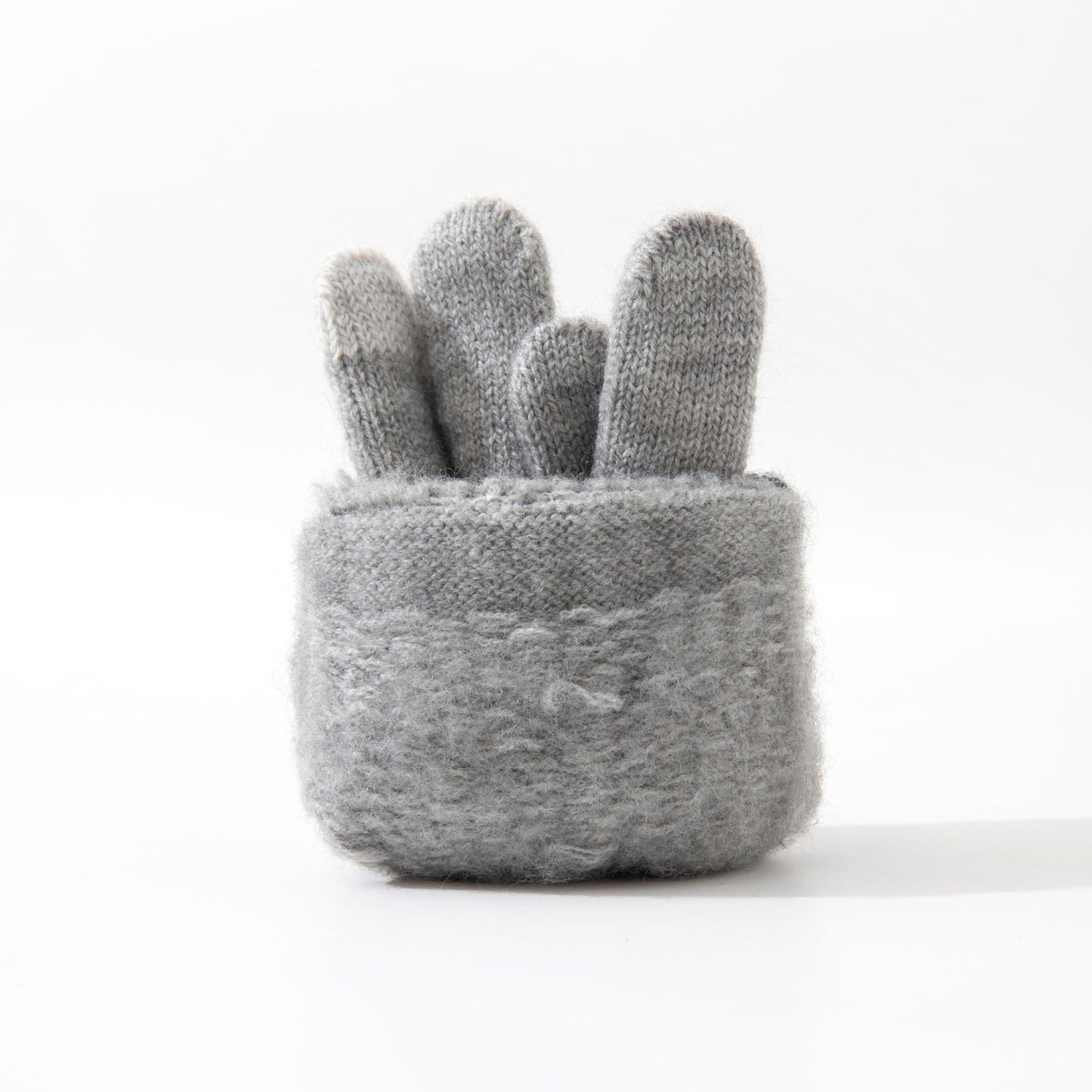 Manusi De Barbat, Functie Touchscreen (Ecran Tactil), Material Acril Tricotat, Manseta Elastica, Interior Catifelat, Marime Universala - vivimall.ro