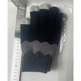 Manusi De Dama, Functie Touchscreen (Ecran Tactil), Material Acril Tricotat, Manseta Elastica, Interior Catifelat, Marime Universala, /Gri - vivimall.ro