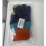 Manusi De Dama, Functie Touchscreen (Ecran Tactil), Material Acril Tricotat, Manseta Elastica, Interior Catifelat, Marime Universala, /Albastru - vivimall.ro