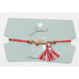 Martisor Bratara Ciucure cu Pandantiv, Model 14 - vivimall.ro