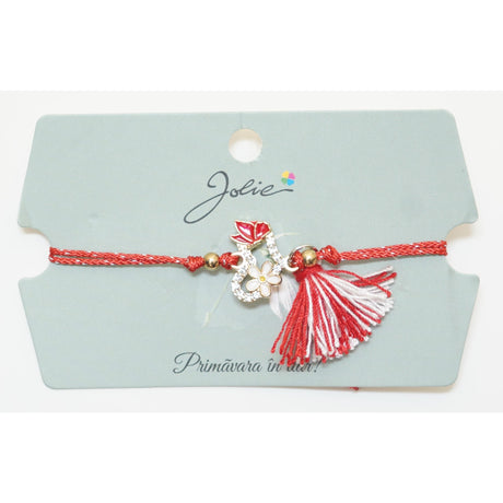 Martisor Bratara Ciucure cu Pandantiv, Model 20 - vivimall.ro