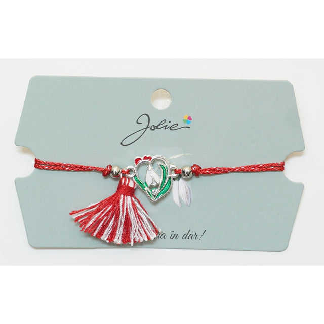 Martisor Bratara Ciucure cu Pandantiv, Model 23 - vivimall.ro