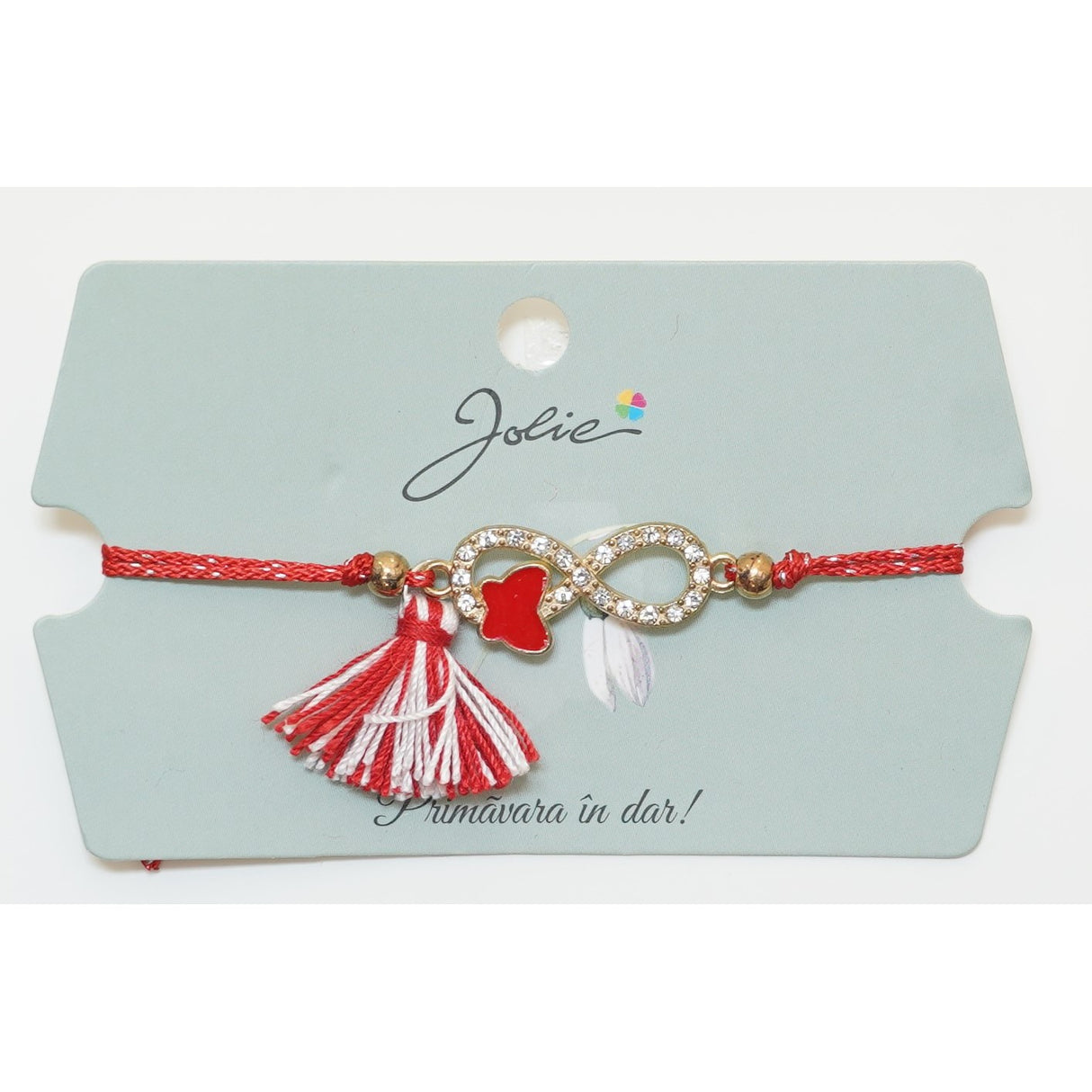 Martisor Bratara Ciucure cu Pandantiv, Model 8 - vivimall.ro