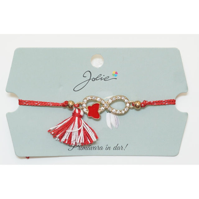 Martisor Bratara Ciucure cu Pandantiv, Model 8 - vivimall.ro