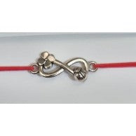 Martisor Bratara Cu 2 Noduri Elastica, Infinit - vivimall.ro