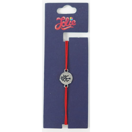Martisor Bratara Inox Copii, Textil Si Inox - vivimall.ro