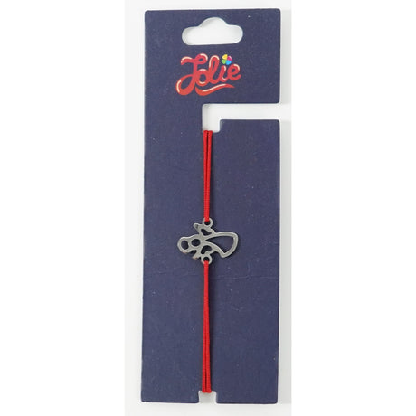 Martisor Bratara Inox Copii, Textil Si Inox - vivimall.ro